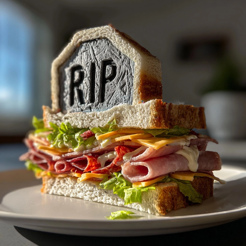Tombstone “RIP” Sandwiches