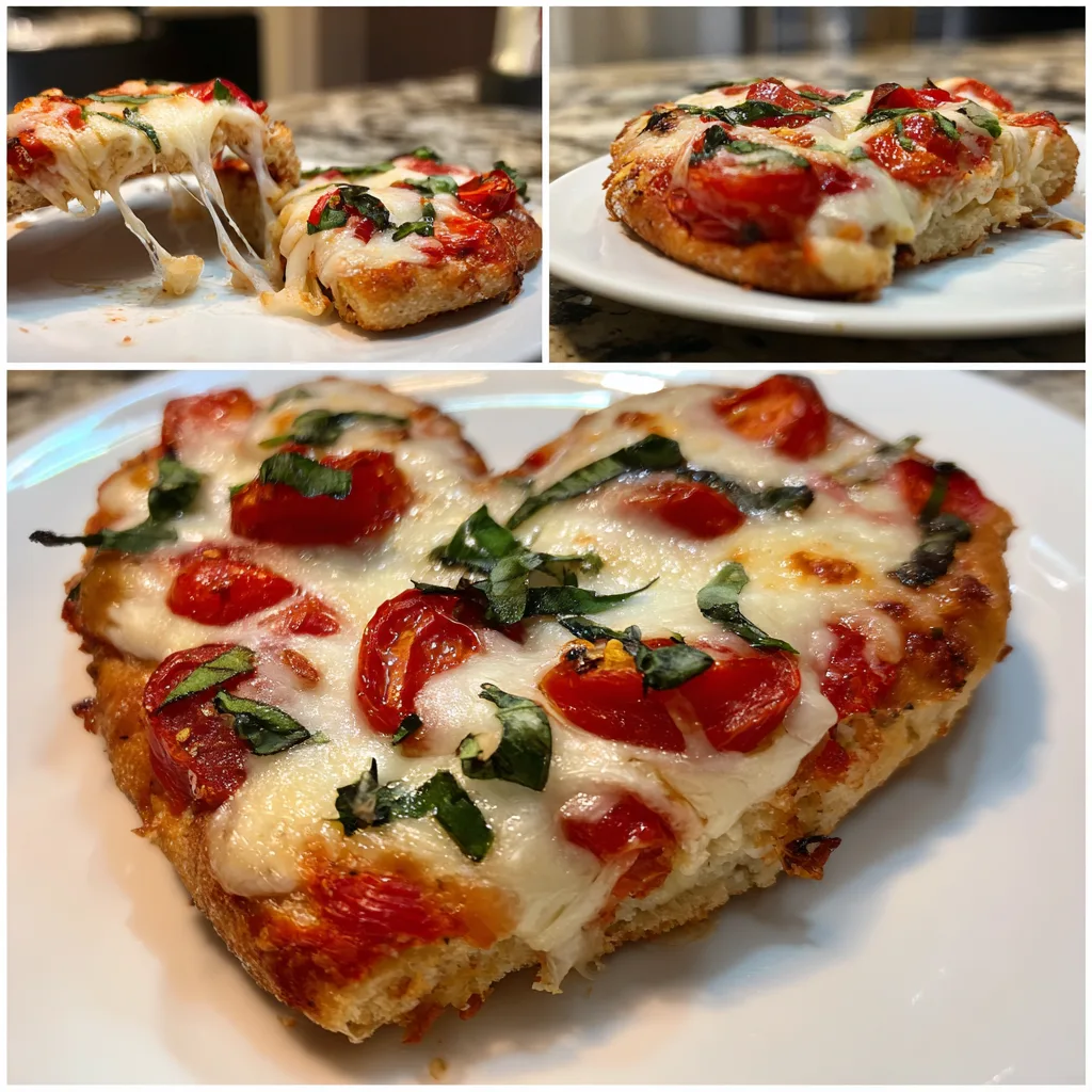 Valentine’s Day Heart-Shaped Mini Pizzas!