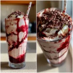 Vampire Bite Red Wine Milkshake