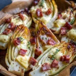 Witlof uit de oven met brie en spek