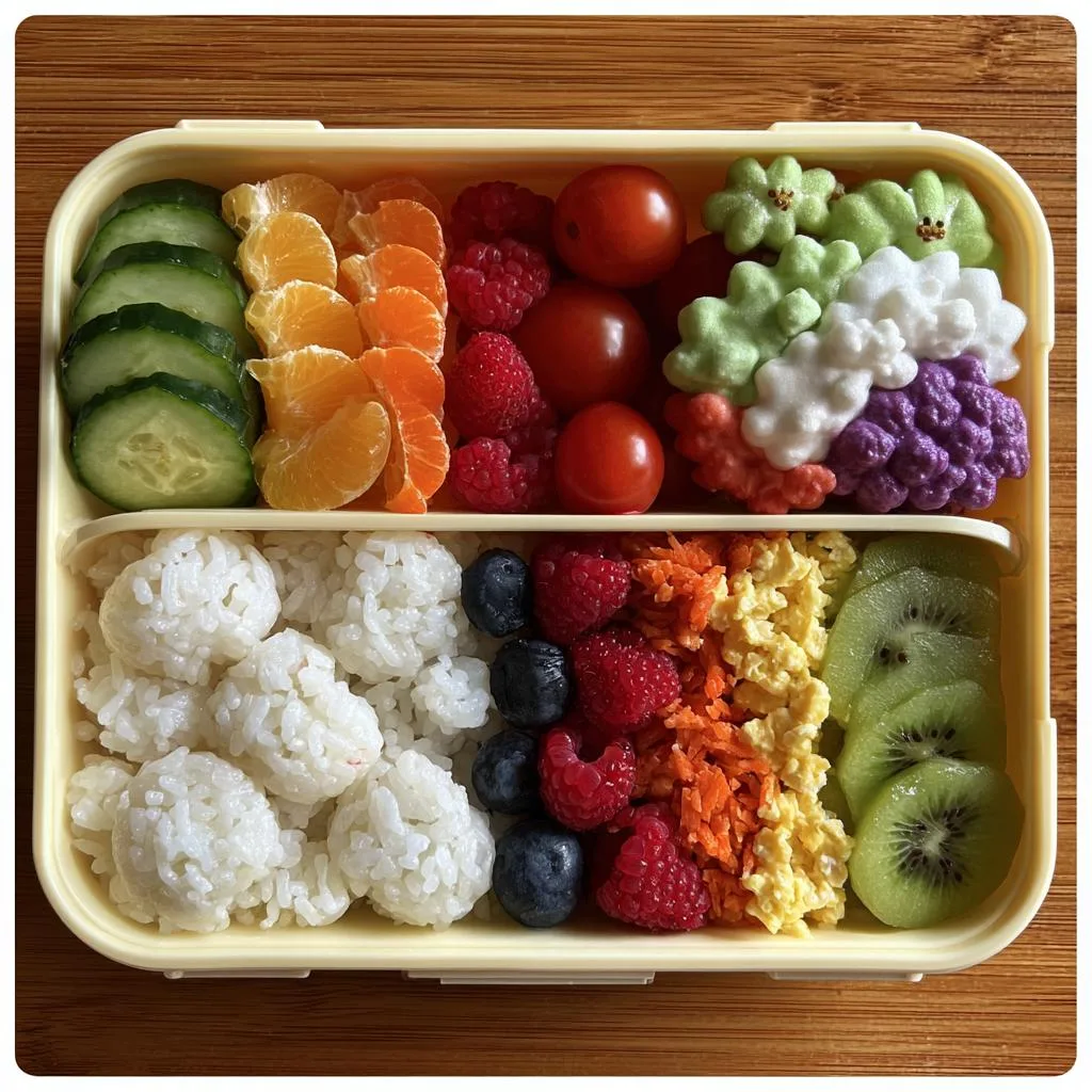 rainbow bento box