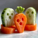 the Carrot Ghosts and Cucumber