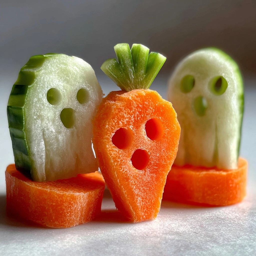 the Carrot Ghosts and Cucumber