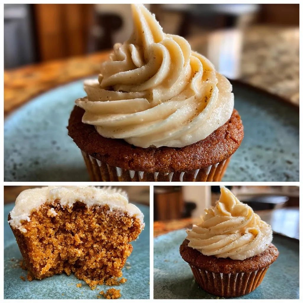 vanilla chai pumpkin cupcakes