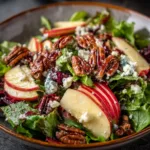 Apple Pecan Blue Cheese Salad