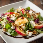 Autumn Harvest Honeycrisp Apple and Feta Salad
