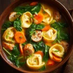 Autumn Tortellini Soup With Sausage: Cozy Fall Favorite