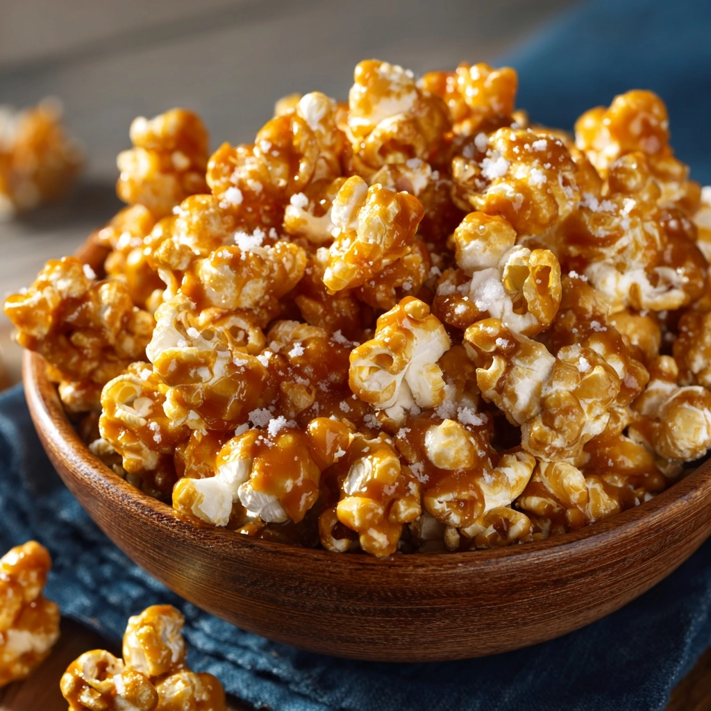 Autumn's Sweet Crunch: Homemade Caramel Popcorn Delight