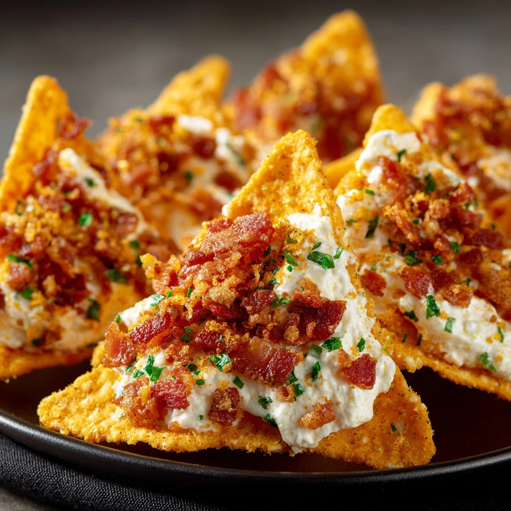 Bacon & Cream Cheese Stuffed Doritos
