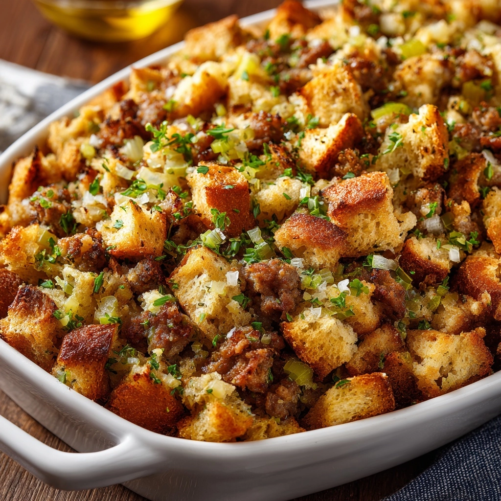 Best Sausage Stuffing