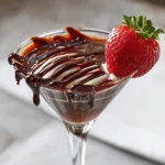 Chocolate Covered Strawberry Martini