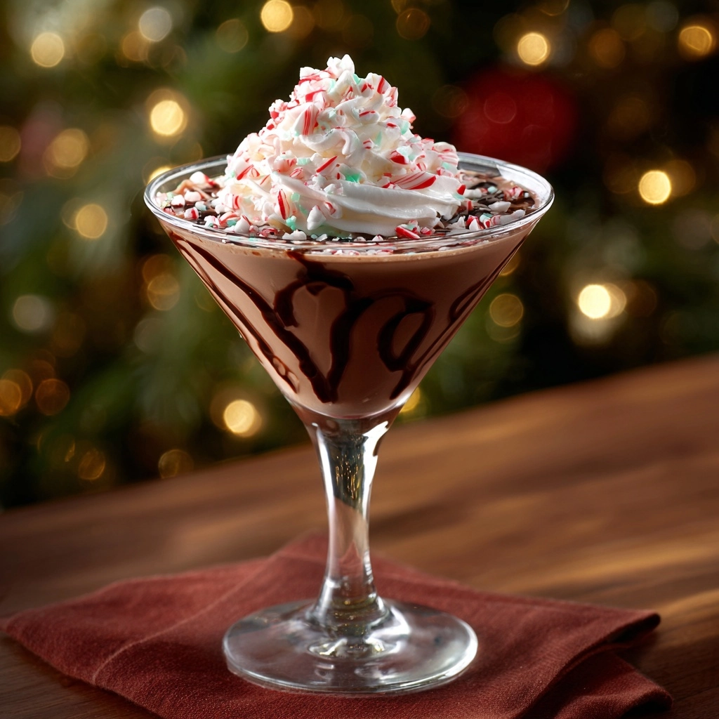 Chocolate Peppermint Martinis Recipe