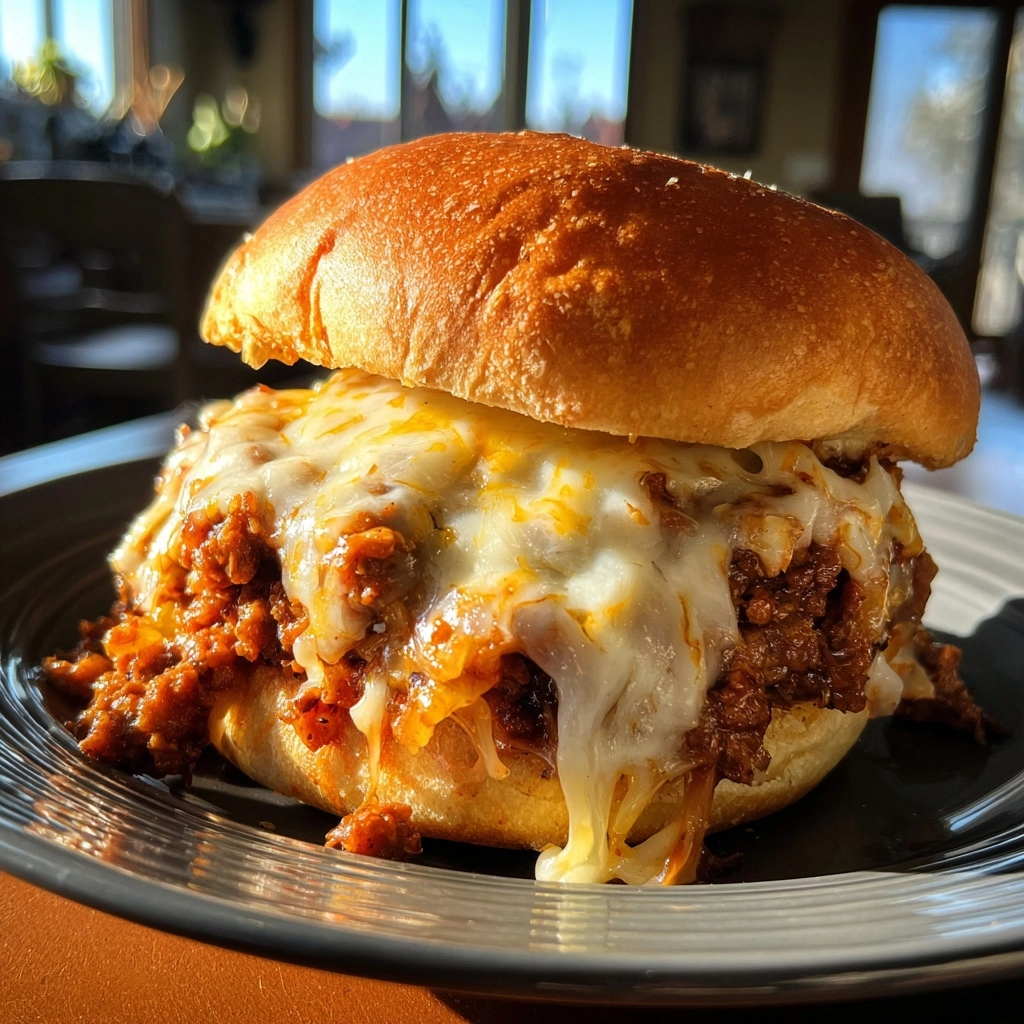 Comforting French Onion Beef Sloppy Joes with Melted Cheese