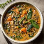 Cozy Autumn Wild Rice Soup