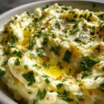 Creamy Garlic Herb Mashed Potatoes - The Ultimate Thanksgiving Side