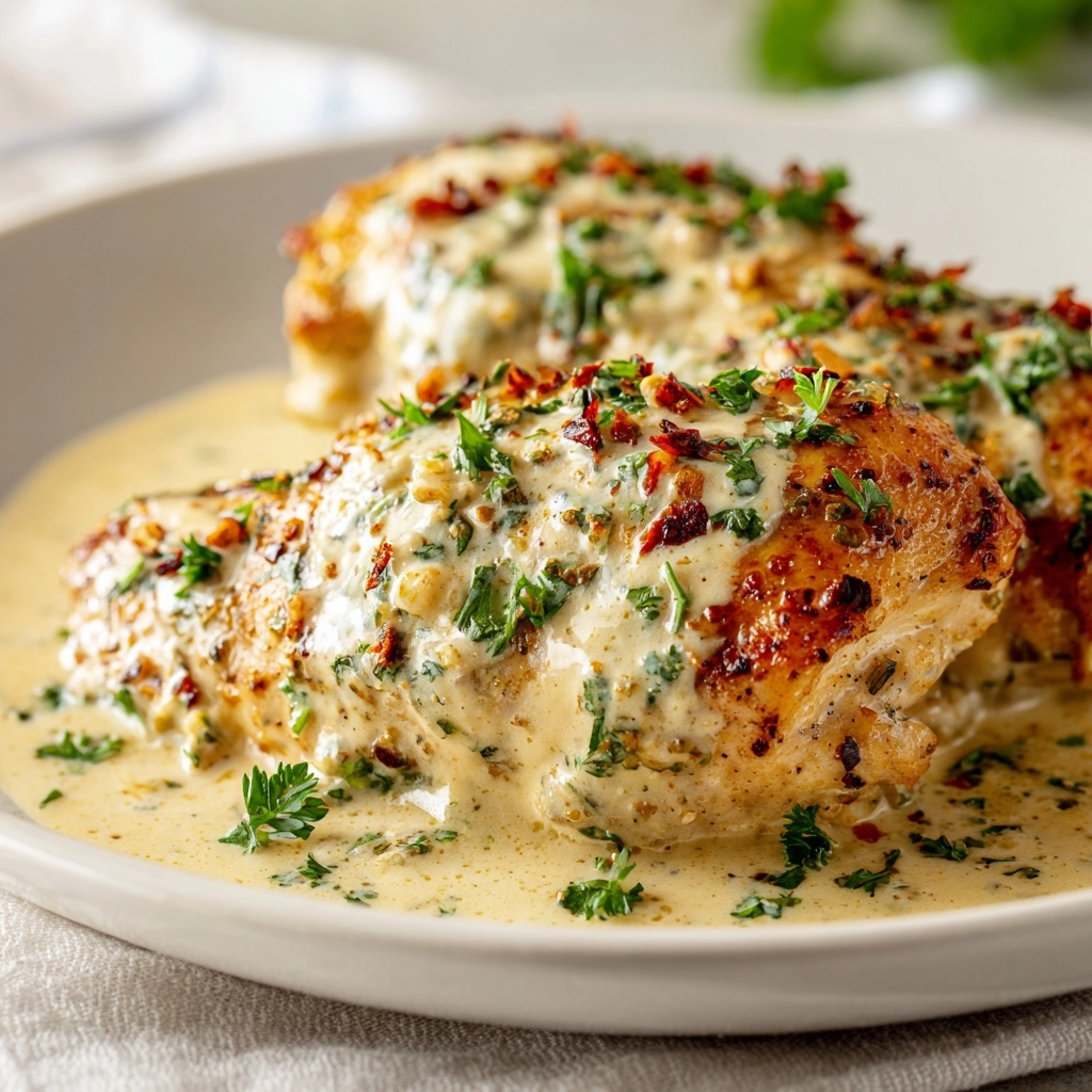 Creamy Garlic Parmesan Chicken Recipe
