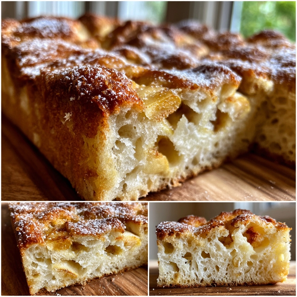 Easy Fall Recipes: Sourdough Apple Fritter Focaccia