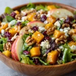 Fall Harvest Salad with Butternut Squash and Apple