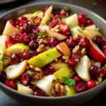 Fall fruit salad recipe by The Toasty Kitchen