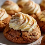 Gingerbread Cheesecake Cookies - In Bloom Bakery