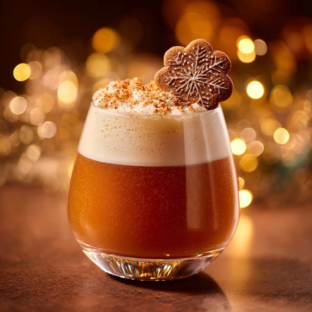 Gingerbread cocktail