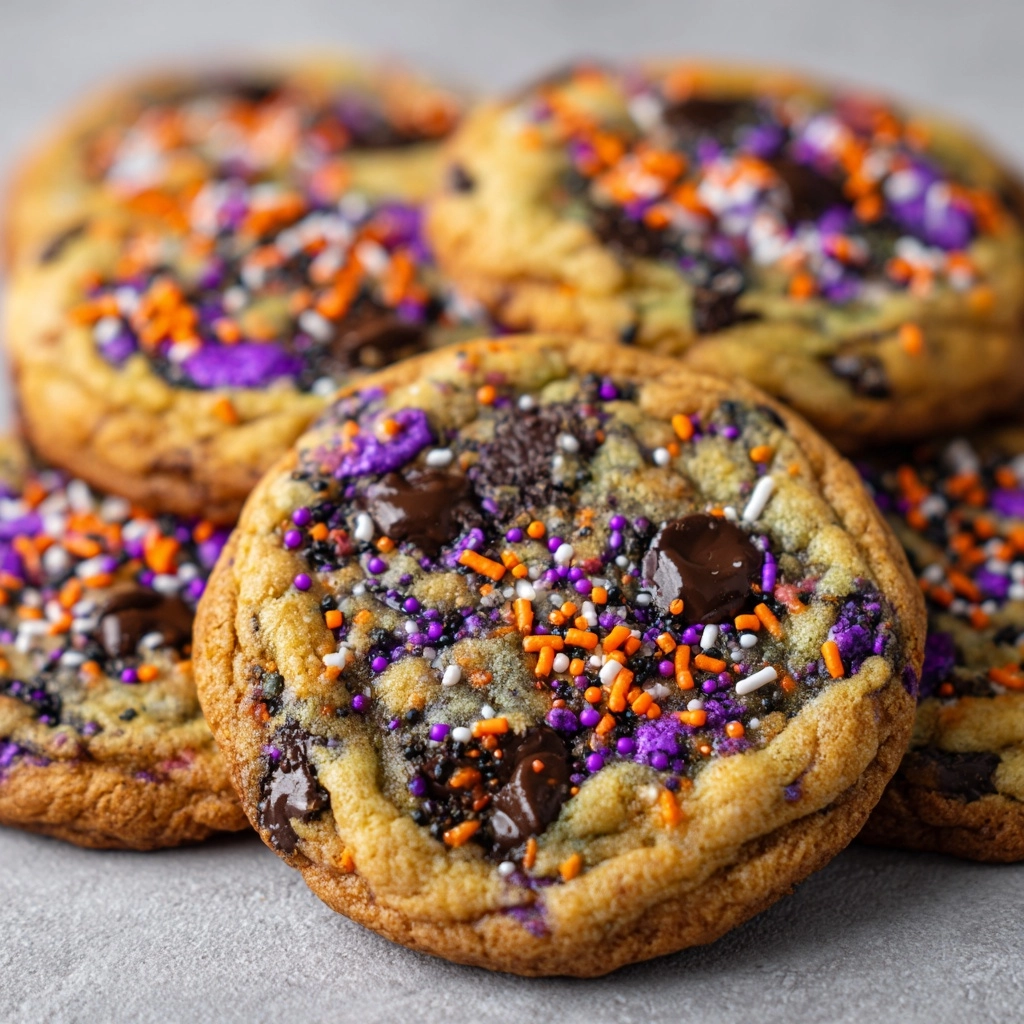 Halloween Chocolate Chip Cookies