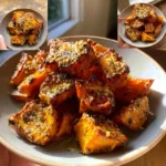 How I Make the Best Roasted Sweet Potatoes with Garlic and Parmesan Every Time