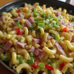 Indische Macaroni met Ham en Ketjap