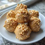No-Bake Peanut Butter Cheesecake Balls – Creamy & Easy Dessert