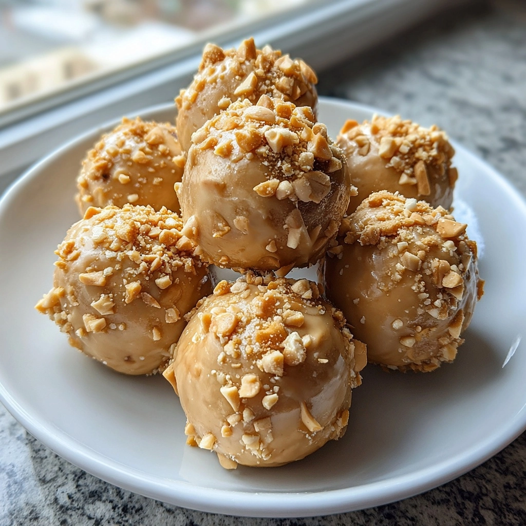 No-Bake Peanut Butter Cheesecake Balls – Creamy & Easy Dessert
