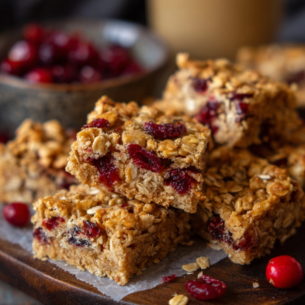 Oatmeal Cranberry Bars