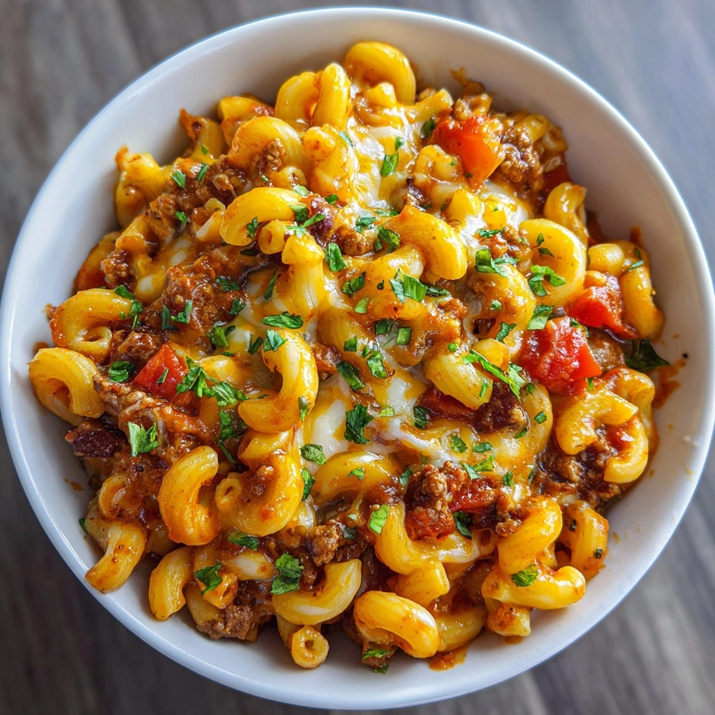 One Pot Chili Mac and Cheese (30 mintues)