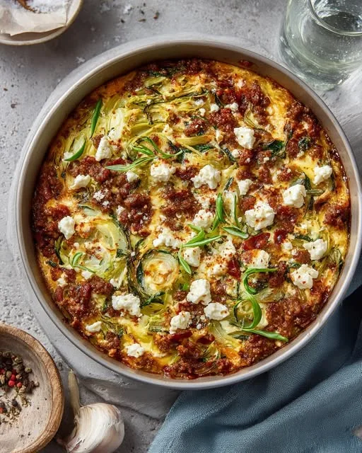Ovenschotel met Spitskool, Feta en Gehakt