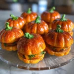 Pumpkin-Shaped Sliders