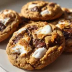 Pumpkin S'mores Cookies