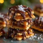 Salted Caramel Cracker Bites