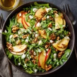 Simple Apple Arugula Salad Recipe | Lemons & Zest