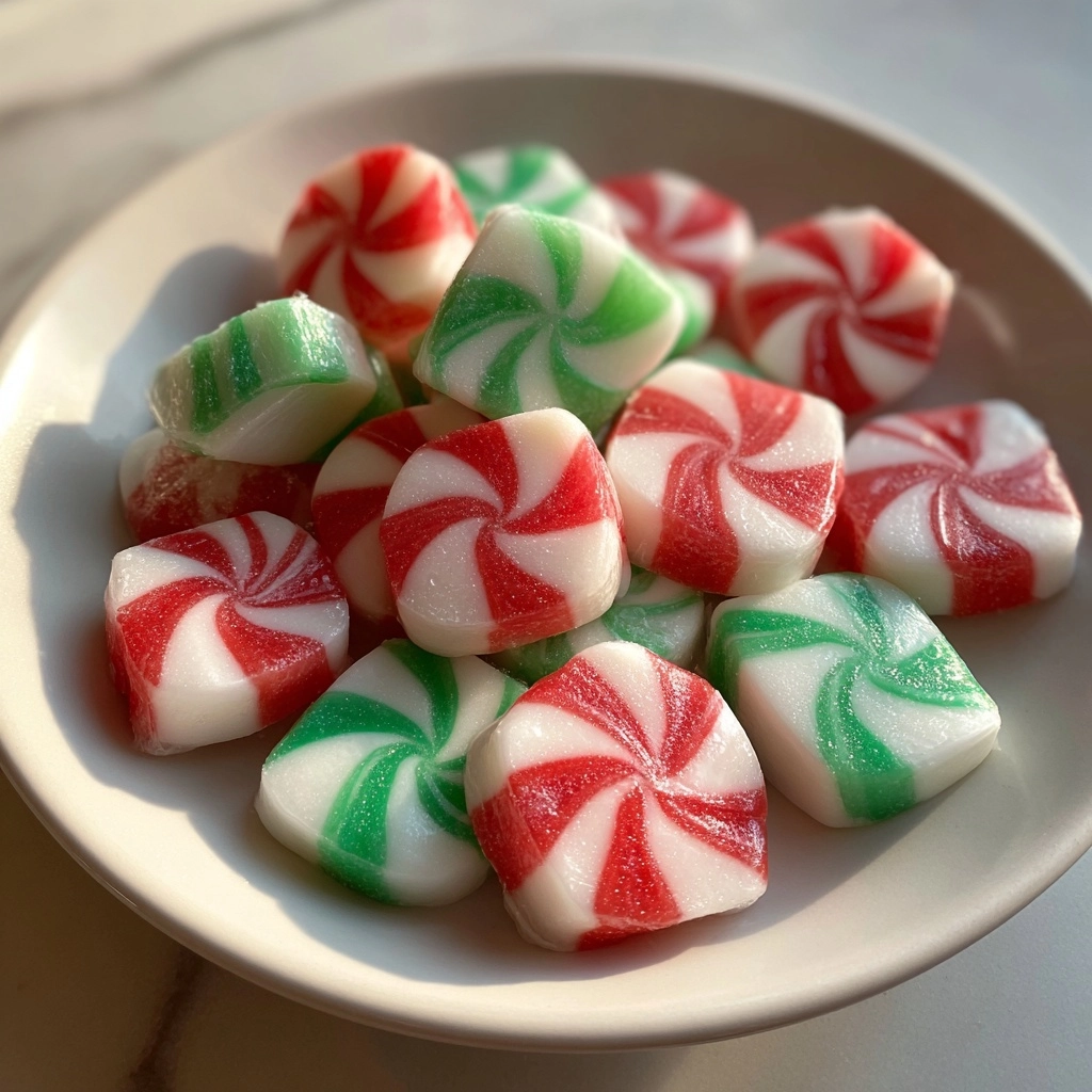 Soft Christmas Peppermints