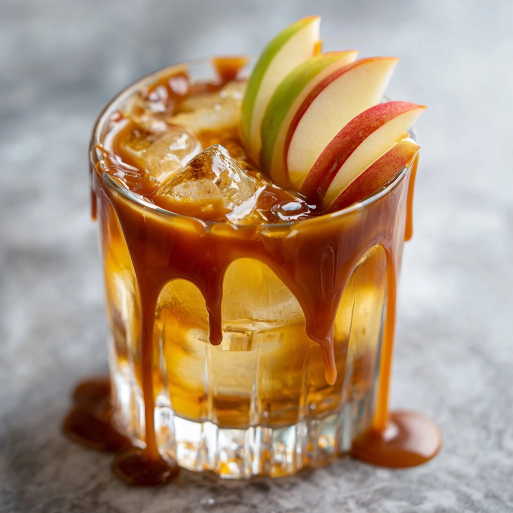 The Best Caramel Apple Old Fashioned Cocktail