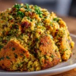 The Thanksgiving Star...Cajun Cornbread Dressing