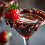 The Ultimate Valentine’s Chocolate Covered Strawberry Martini Recipe ❤️