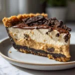 Unbelievable Peanut Butter Pie with Oreo Crust & Creamy Filling!