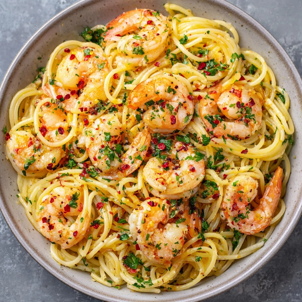 15-Minute Garlic Shrimp Pasta (Weeknight Lifesaver)