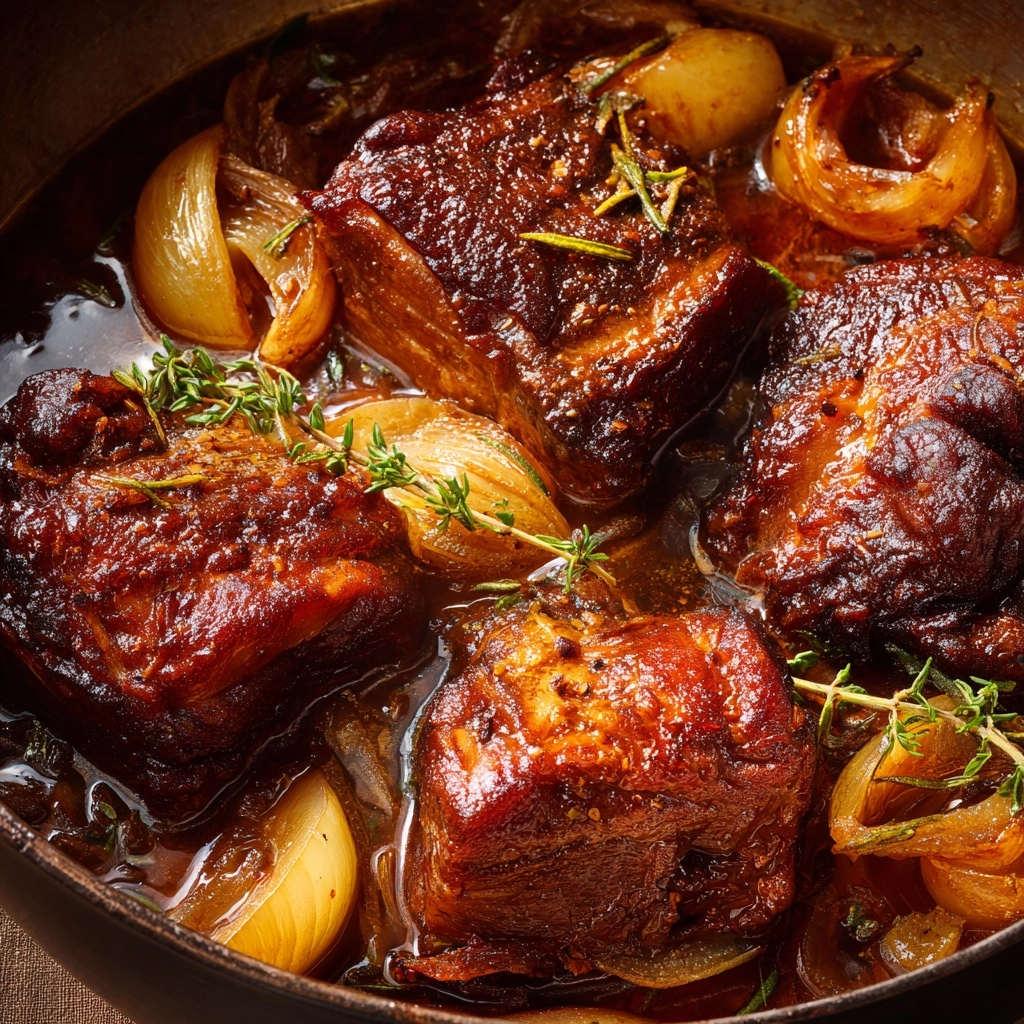 Apple Cider Braised Pork Shoulder