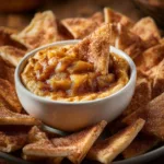 Apple Pie Dip with Cinnamon Sugar Chips