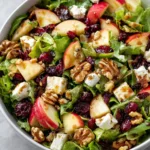 Autumn Harvest Honeycrisp Apple and Feta Salad