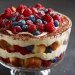 Berry Tiramisu Trifle