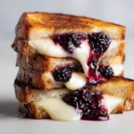 Blackberry Balsamic & Brie Grilled Cheese