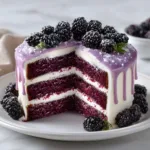 Blackberry Velvet Cake That Looks Straight Off a Dessert Menu