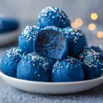 Blue Christmas Truffles